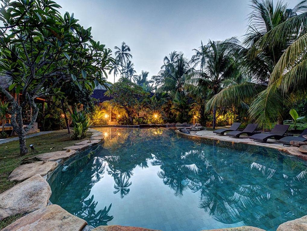 Ganesh Lodge Candidasa Exterior foto